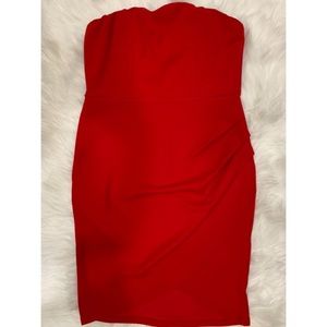 3/$15 NEW! Red strapless mini dress